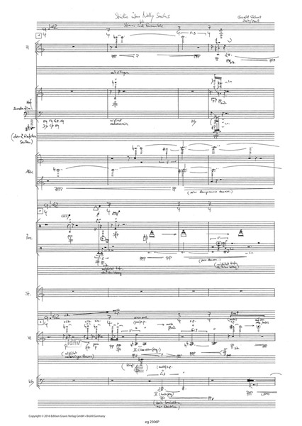 Studie über Nelly Sachs für Stimme und Ensemble (2004/2008) Studie über Nelly Sachs für Stimme und Ensemble (2004/2008)
