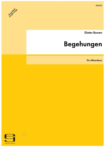 Begehungen für Akkordeon (2013)