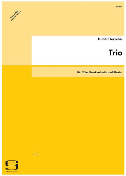 Trio für Flöte, Bassklarinette und Klavier (1993)