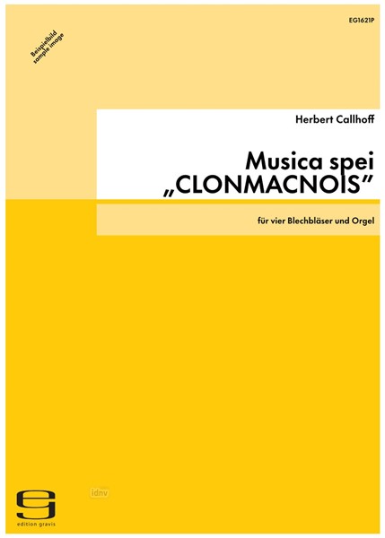 Musica Spei „Clonmacnois” für vier Blechbläser und Orgel (1978)