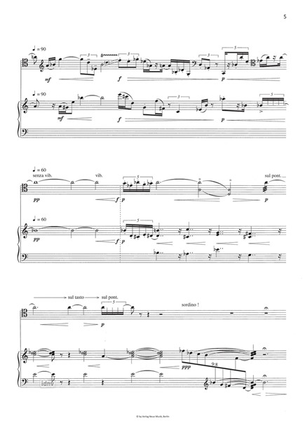Versuchte Annäherung für Akkordeon und Cello (1990) Versuchte Annäherung für Akkordeon und Cello (1990)