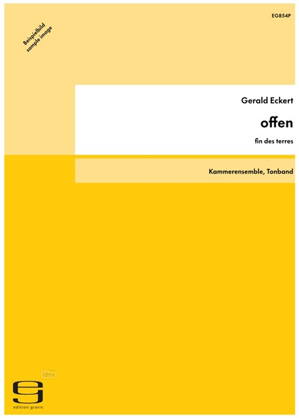 offen für Kammerensemble und Tonband (2002)