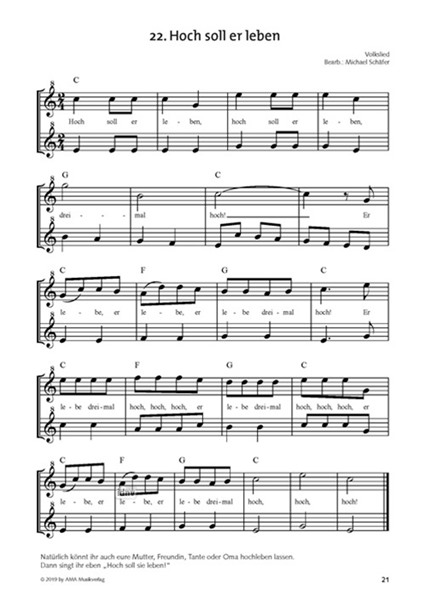 Michis Liederkiste: Folksongs, Volkslieder und Traditionals für Blockflöte Michis Liederkiste: Folksongs, Volkslieder und Traditionals für Blockflöte