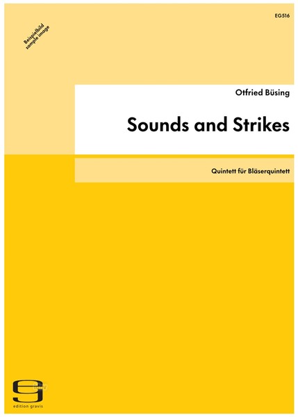Sounds and Strikes für Bläserquintett (1996)