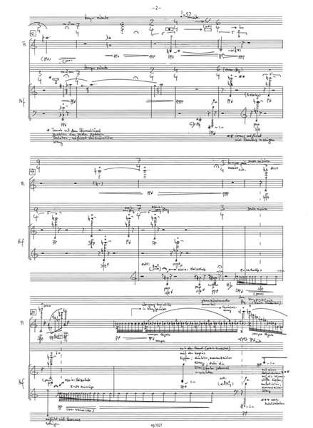 Feld 3. für Flöte und Harfe (2005) Feld 3. für Flöte und Harfe (2005)