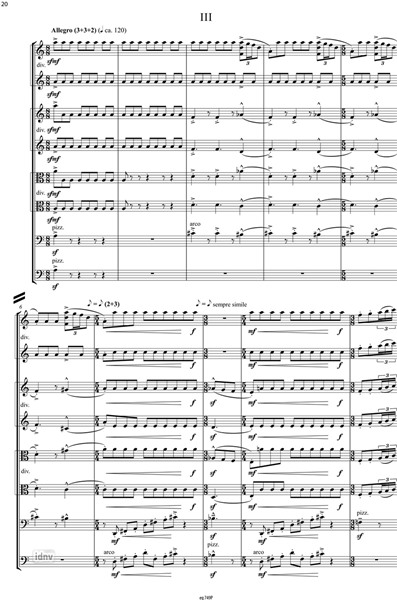 Sinfonietta für Streichorchester (1993) Sinfonietta für Streichorchester (1993)