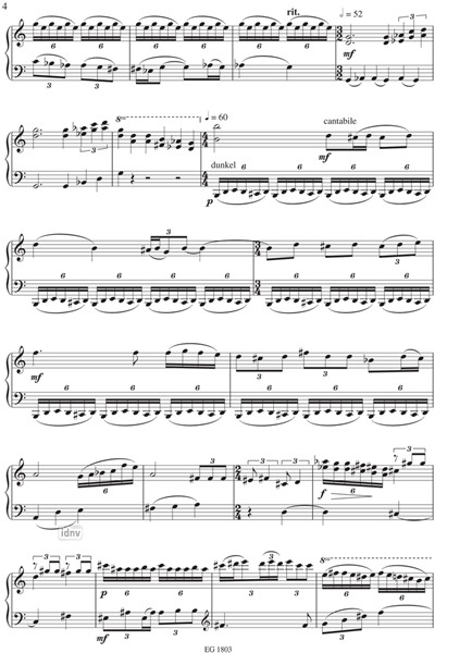 Le soleil des eaux für Klavier solo (2008) Le soleil des eaux für Klavier solo (2008)