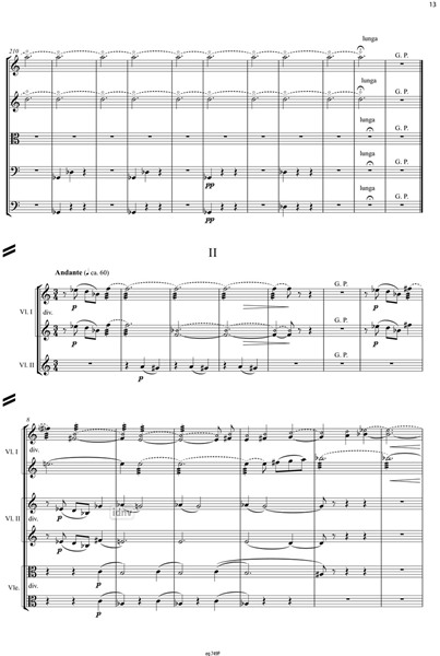 Sinfonietta für Streichorchester (1993) Sinfonietta für Streichorchester (1993)