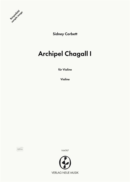 Archipel Chagall I für Violine (1998)