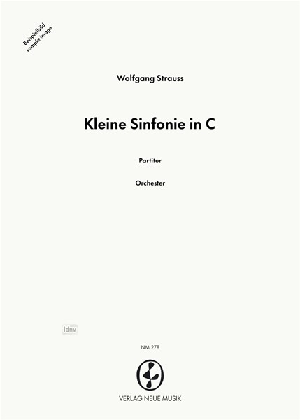 Kleine Sinfonie in C für Orchester op. 36 (1962) Kleine Sinfonie in C für Orchester op. 36 (1962)