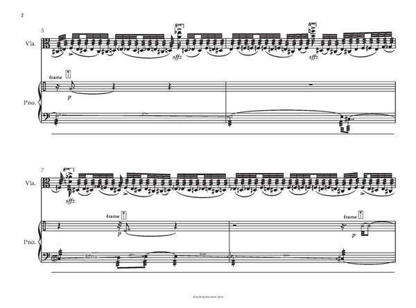 The Rustling Viola für Viola und Klavier (2021) The Rustling Viola für Viola und Klavier (2021)
