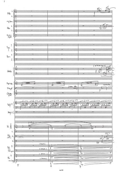 La petite mort Musiktheater für 2 Mimen, Koloratursopran, Maskendarsteller, Orchester und Tonband (1988/) La petite mort Musiktheater für 2 Mimen, Koloratursopran, Maskendarsteller, Orchester und Tonband (1988/)