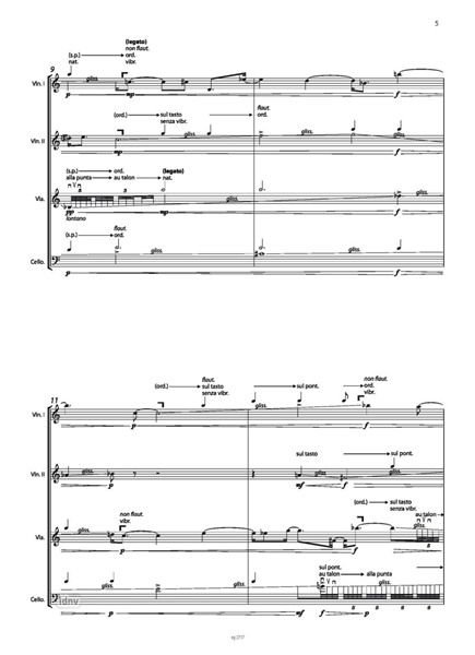 Views from Babel für Streichquartett (2019) Views from Babel für Streichquartett (2019)