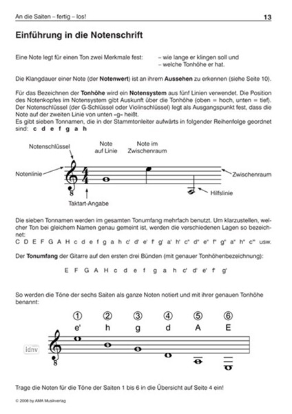 An die Saiten - fertig - los! An die Saiten - fertig - los!