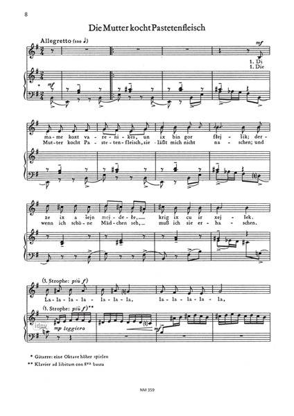 Jiddische Volkslieder Für Singstimme und Klavier oder Gitarre Jiddische Volkslieder Für Singstimme und Klavier oder Gitarre