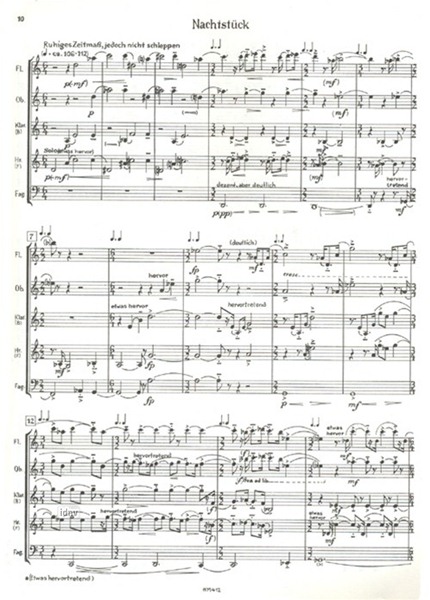 Drei Stücke für Bläserquintett Drei Stücke für Bläserquintett