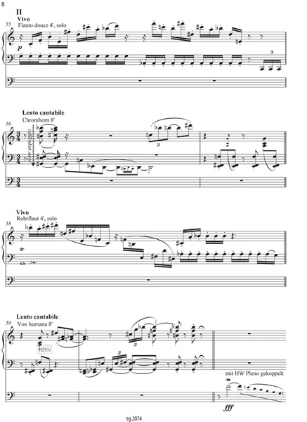 Estampie II als Pedalsolo für Orgel (2011) Estampie II als Pedalsolo für Orgel (2011)