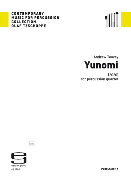 Yunomi für Schlagzeugquartett (2020)