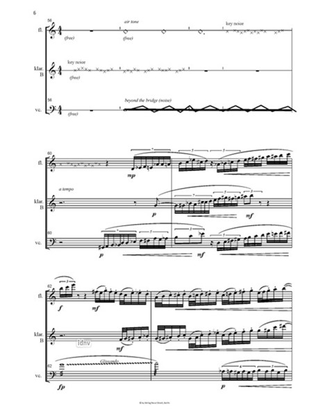 metamorphose 1 für Flöte, Klarinette in B und Violoncello (2016) metamorphose 1 für Flöte, Klarinette in B und Violoncello (2016)