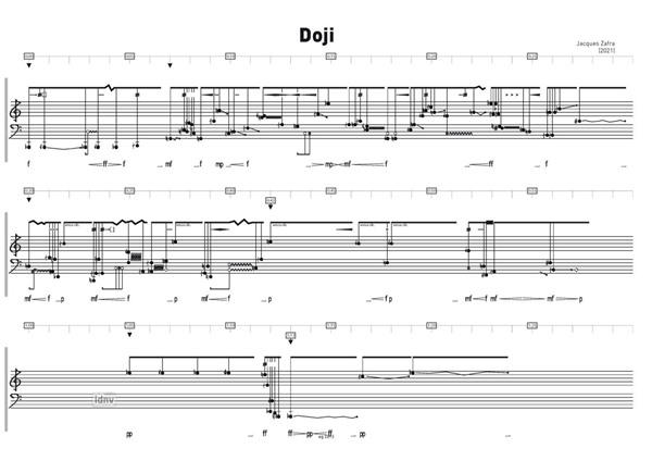 Doji für Fagott und Elektronik (2021) Doji für Fagott und Elektronik (2021)