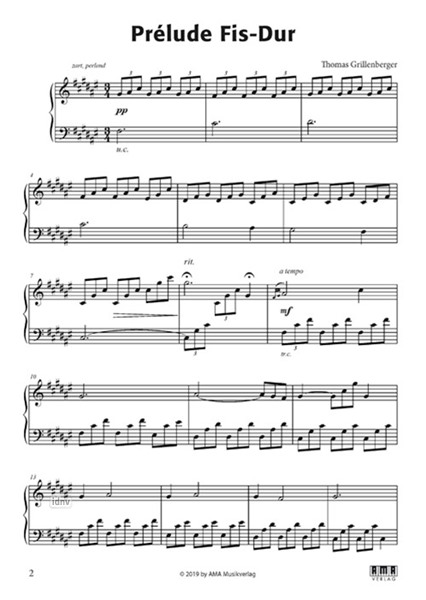12 Préludes Band 2 für Klavier
