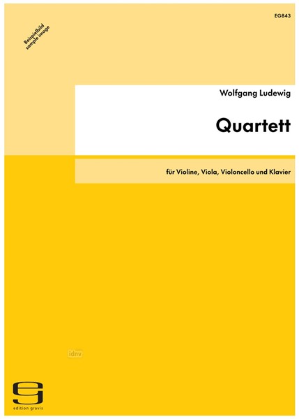 Quartett für Violine, Viola, Violoncello und Klavier (2002)