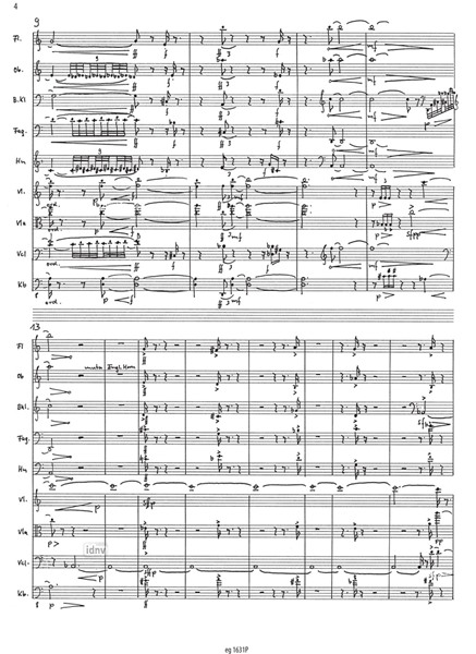 Notturno für Kammerensemble (1983) Notturno für Kammerensemble (1983)