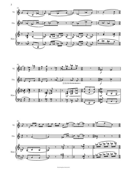 STRESSando für Violine, Horn und Klavier (2012) STRESSando für Violine, Horn und Klavier (2012)