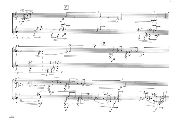 Philippe´s gone für präparierte Gitarre und Violine (1997) Philippe´s gone für präparierte Gitarre und Violine (1997)