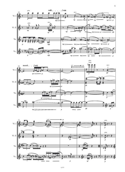 Liber Secretorum Henoch für Streichquartett (2018) Liber Secretorum Henoch für Streichquartett (2018)