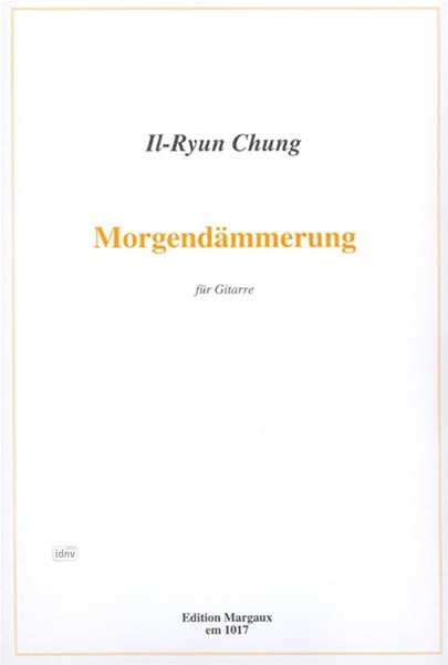 Morgendämmerung für Gitarre Morgendämmerung für Gitarre