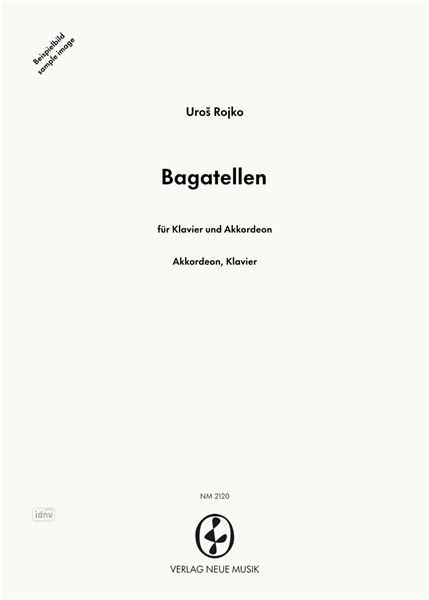 Bagatellen für Klavier und Akkordeon (1994)