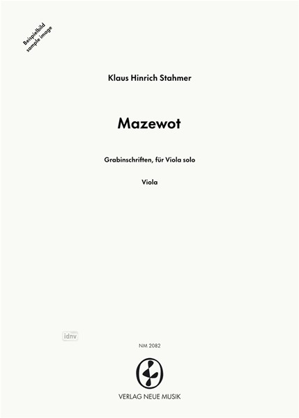 Mazewot für Viola solo
