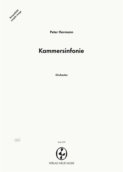 Kammersinfonie für Orchester (1970) Kammersinfonie für Orchester (1970)