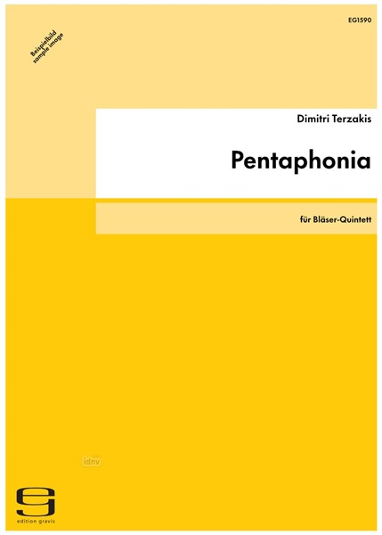 Pentaphonia I für Bläser-Quintett (1983) Pentaphonia I für Bläser-Quintett (1983)