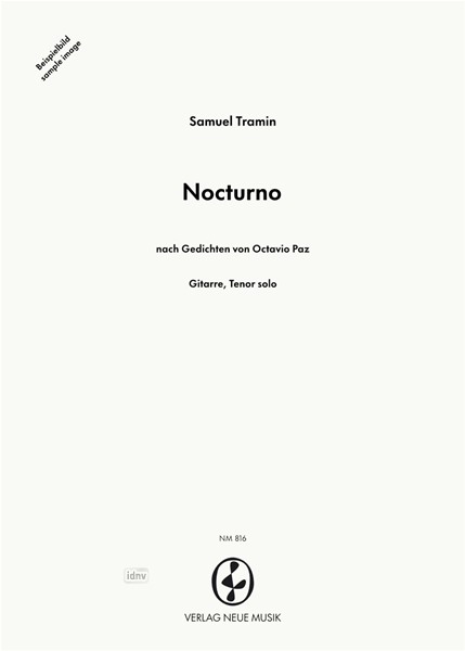 Nocturno für Tenor und Gitarre