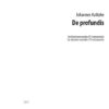 De profundis für Kammerensemble (1980/86)
