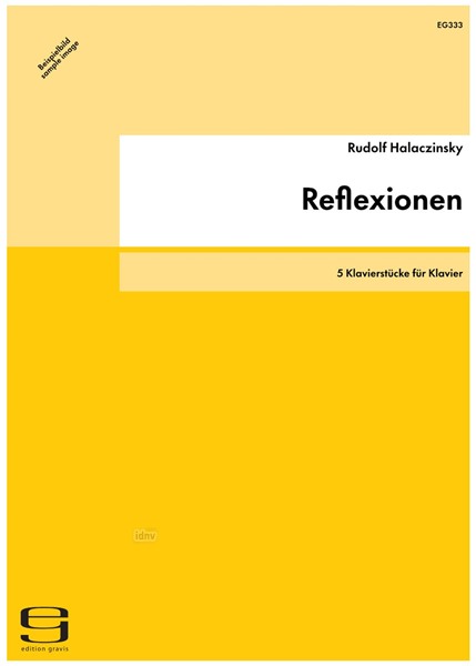 Reflexionen für Klavier op. 79 (1991) Reflexionen für Klavier op. 79 (1991)