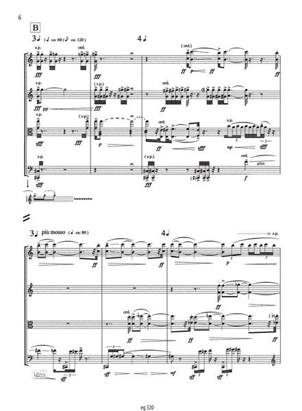 Since Atwain I für Streichquartett op. 66a (1992) Since Atwain I für Streichquartett op. 66a (1992)