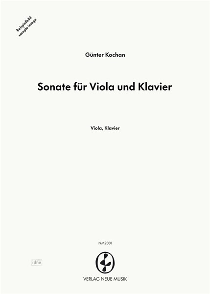 Sonate für Viola und Klavier