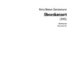 Oboenkonzert für Oboe und Orchester (1995)