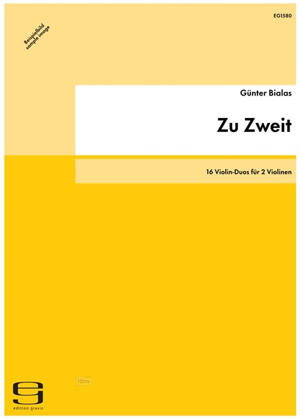 Zu Zweit für 2 Violinen (1983)