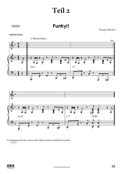 Piano Vamps for Improvisation Piano Vamps for Improvisation