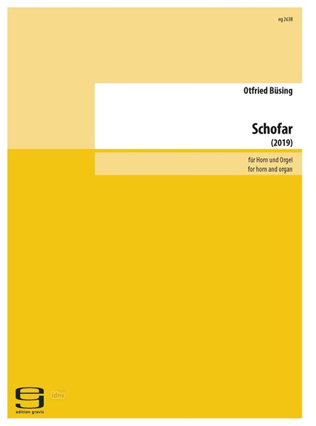 Schofar für Horn und Orgel (2019)