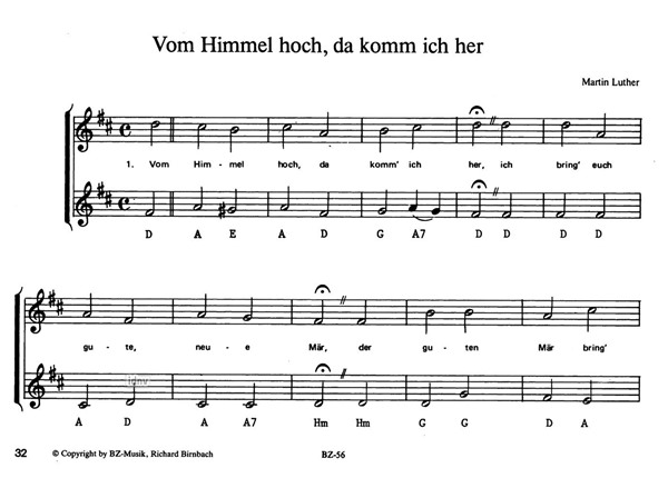 Volkstümliche Weihnacht für 1 oder 2 C-Blockflöte Volkstümliche Weihnacht für 1 oder 2 C-Blockflöte