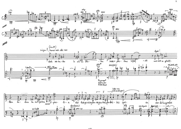 Ophelia für Sopran und Violoncello (1994) Ophelia für Sopran und Violoncello (1994)