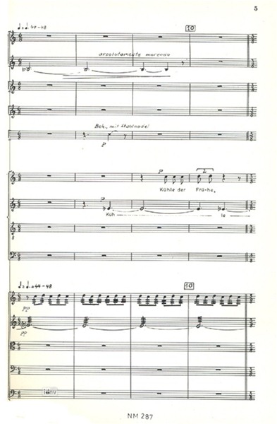 Die Stadt für gemischten Chor und kleines Orchster Die Stadt für gemischten Chor und kleines Orchster