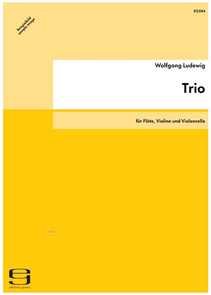 Trio für Flöte, Violine und Violoncello (2007)