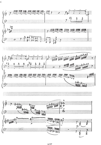 Frammento lugubre für 2 Klaviere (1983) Frammento lugubre für 2 Klaviere (1983)