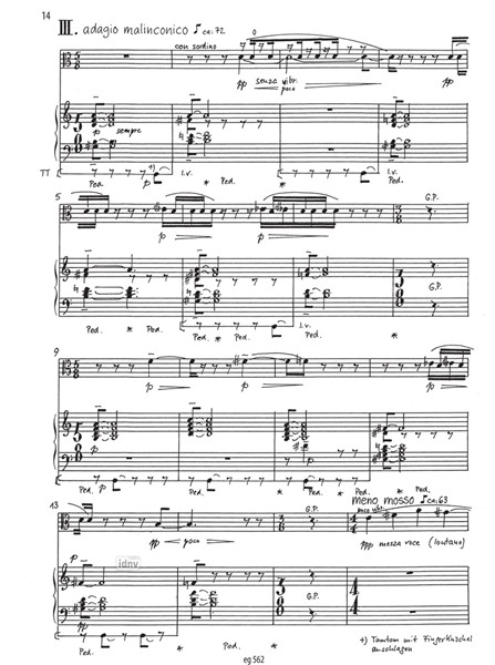 Tenebrae für Viola und Klavier op. 82 (1997) Tenebrae für Viola und Klavier op. 82 (1997)